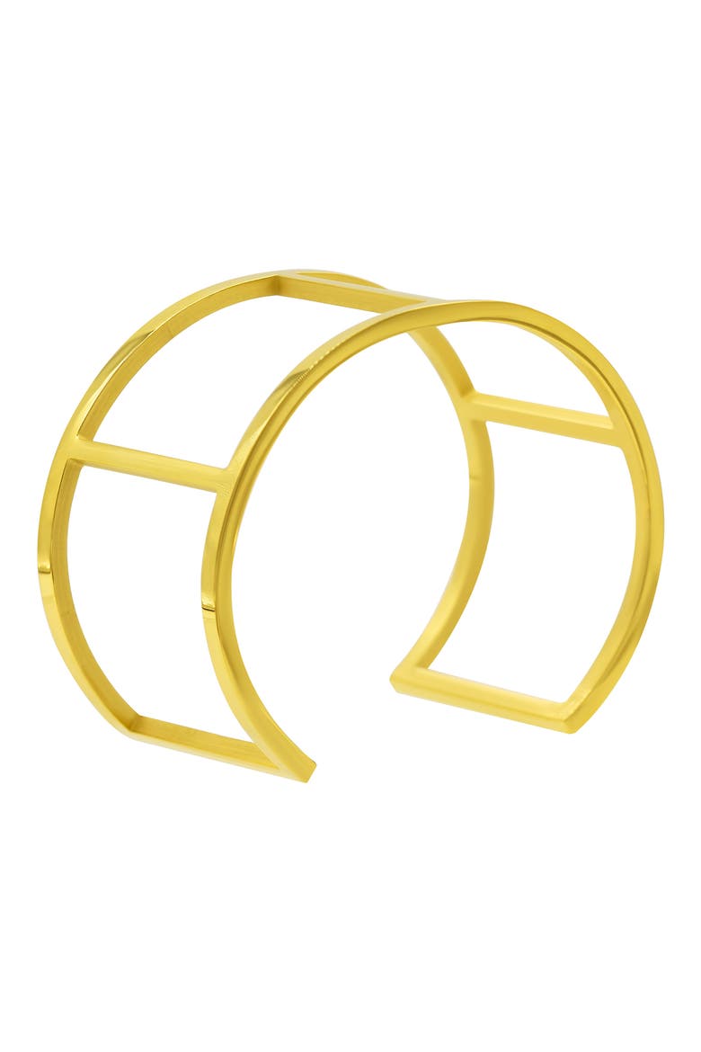 Water Resistant Cuff Bracelet, Alternate, color, GOLD