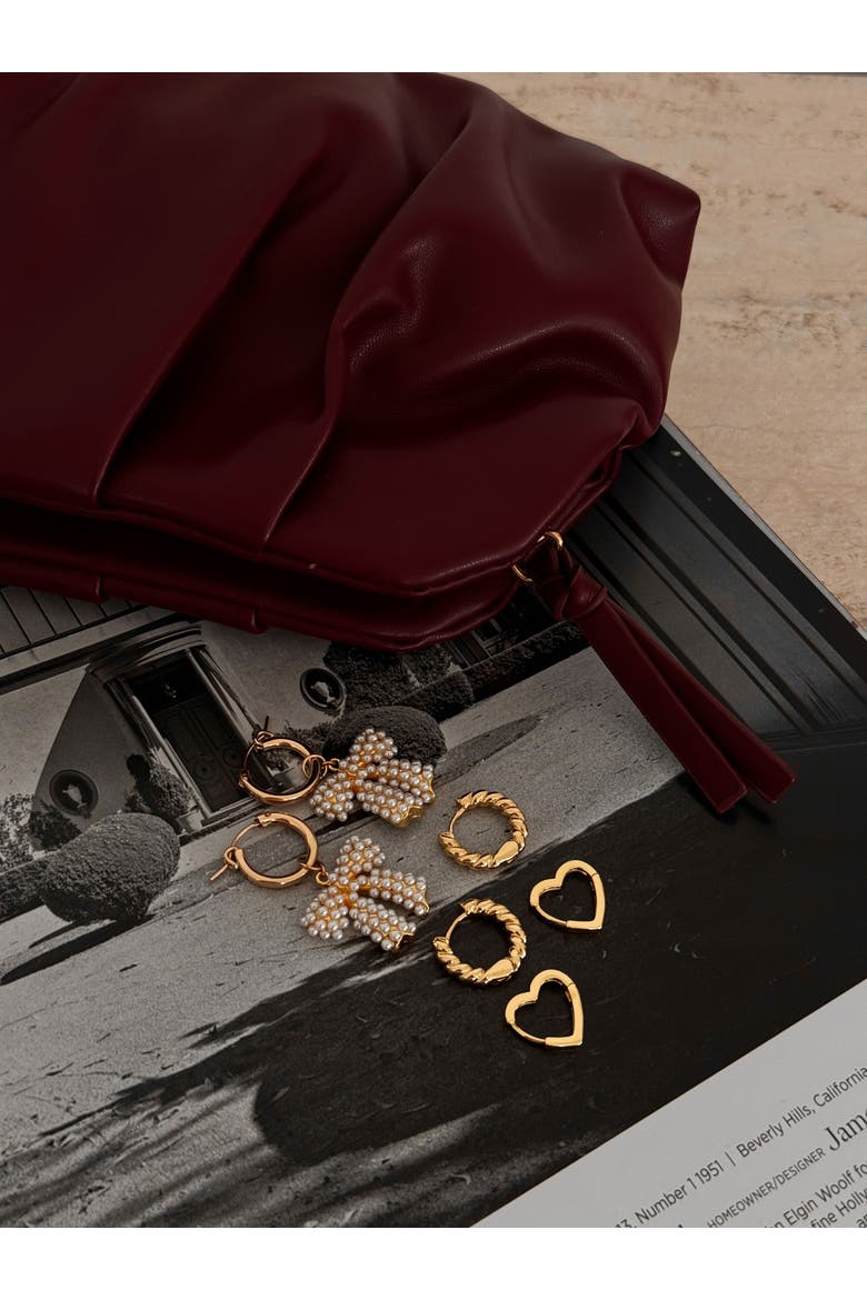 Lola Earrings, Alternate, color, Gold