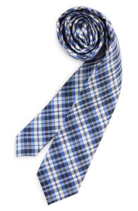 Kids' Valley Plaid Silk Tie (Big Kid)