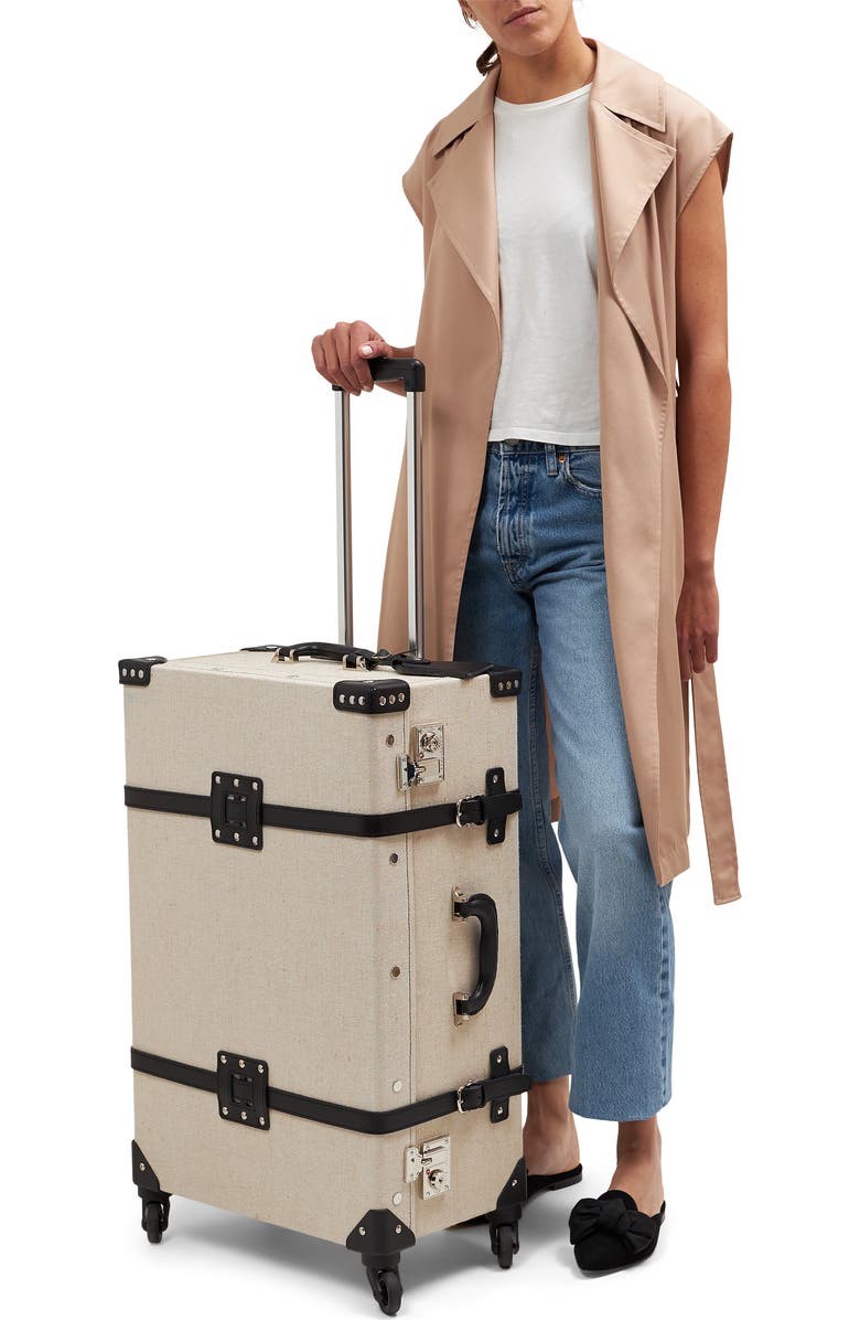 SteamLine Luggage The Editor 27-Inch Check-In Spinner Packing Case, Alternate, color,