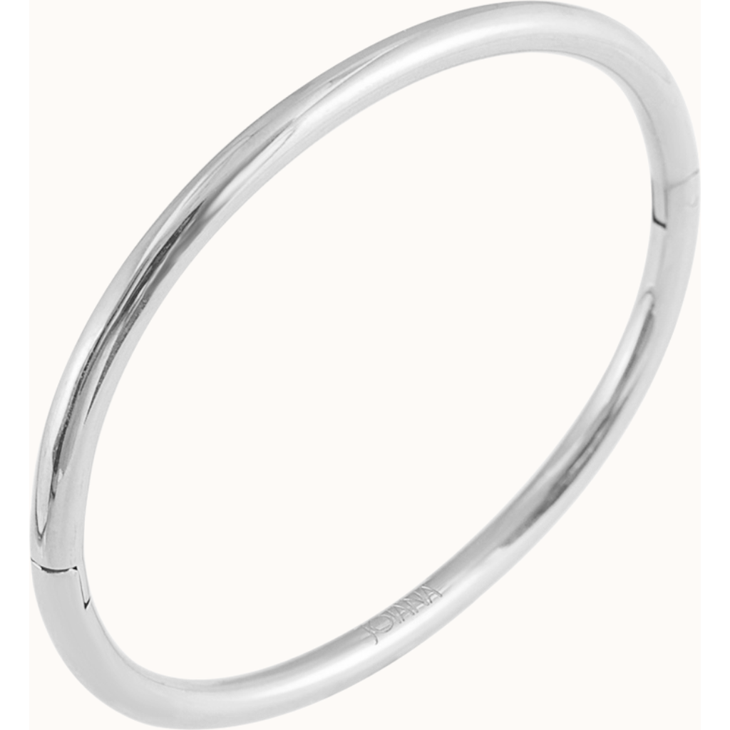 Joiana Jewelry Classic Slim Bangle In Silver