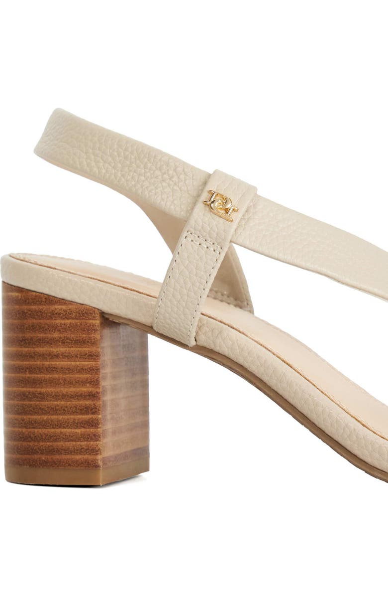 Dune London Jestered Half d'Orsay Sandal, Alternate, color,