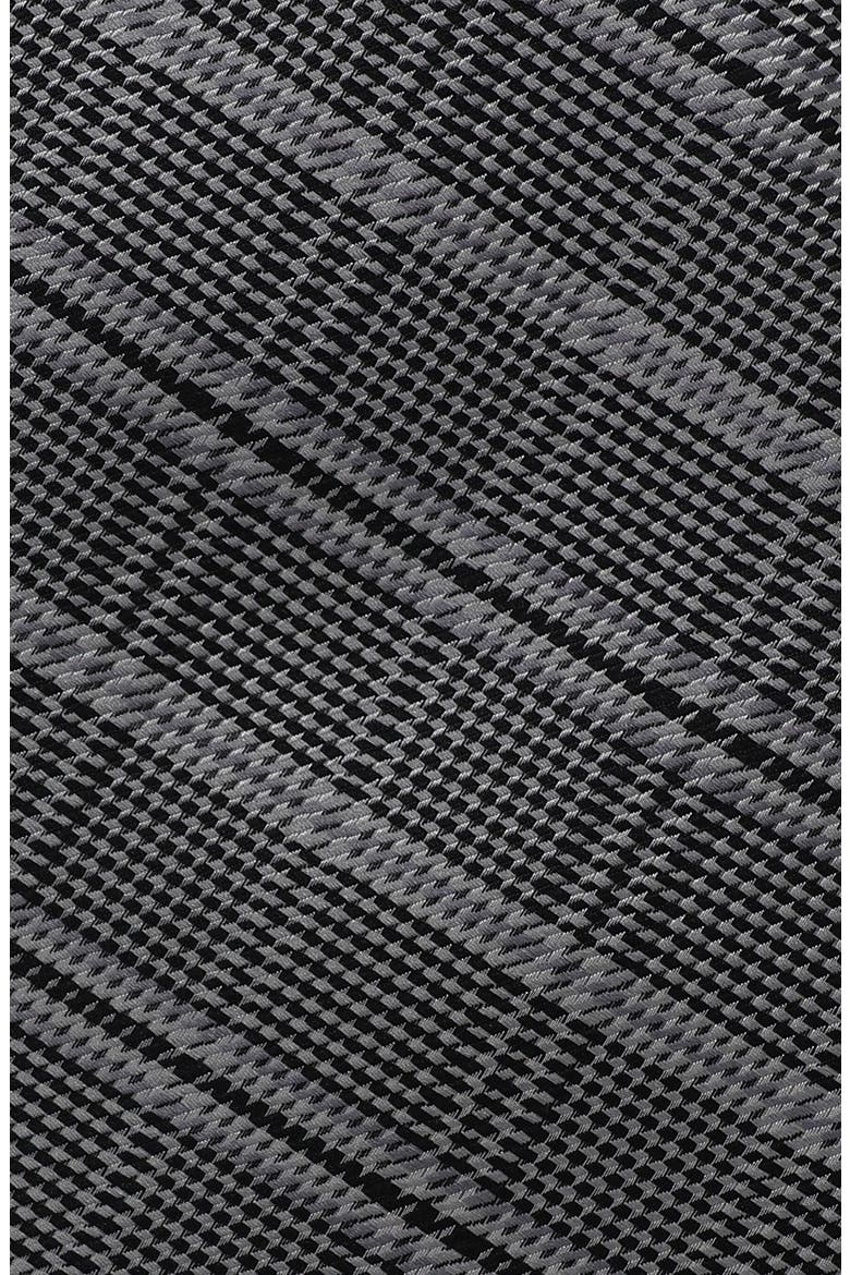 Glen Plaid Tie, Alternate, color, BLACK/ WHITE