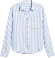 beachlunchlounge Candace Stripe Button-Up Shirt
