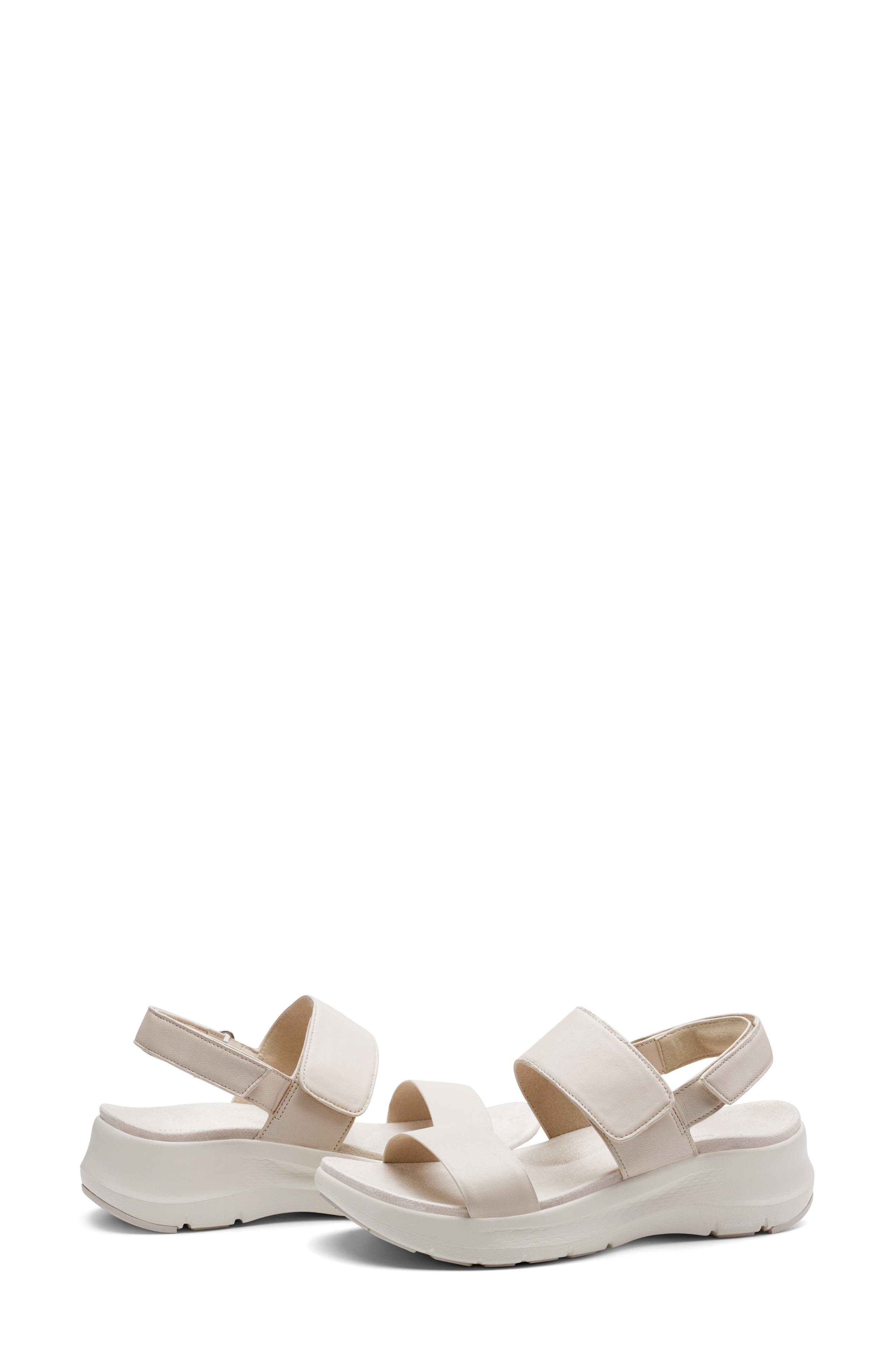 Rockport Qwera Sandal, Alternate, color, Ivory