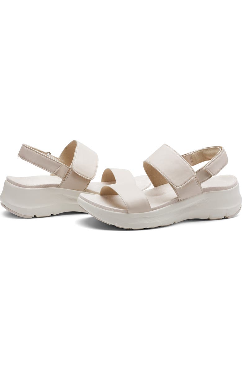 Rockport Qwera Sandal, Alternate, color, Ivory