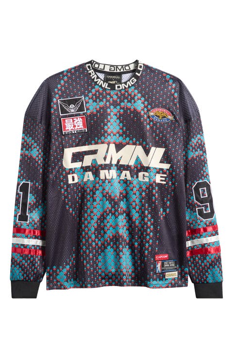 M Bison Mesh Football Jersey