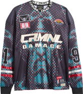 CRIMINAL DAMAGE M Bison Mesh Football Jersey