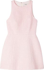 SANDRO Sequin tweed short dress
