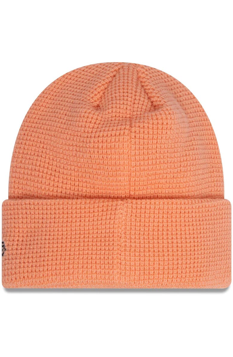 New Era Men's New Era Coral McLaren F1 Team Heritage Patch Cuffed Knit Hat, Alternate, color,