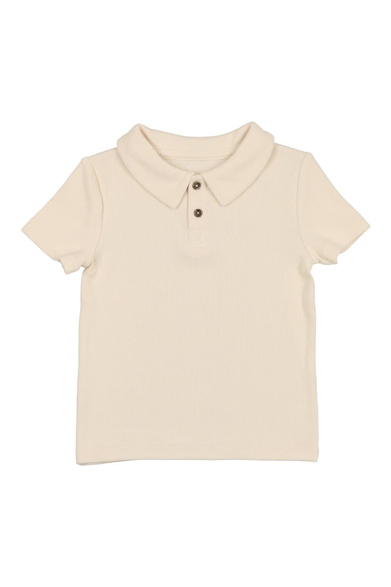 Kids' Garden Rib Polo, Main, color, BEIGE