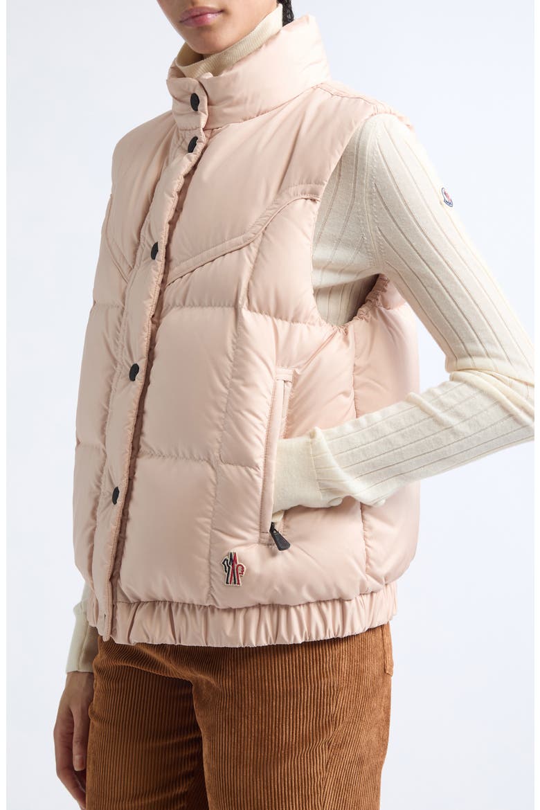 Doucy Quilted Vest, Alternate, color, CAMEO ROSE
