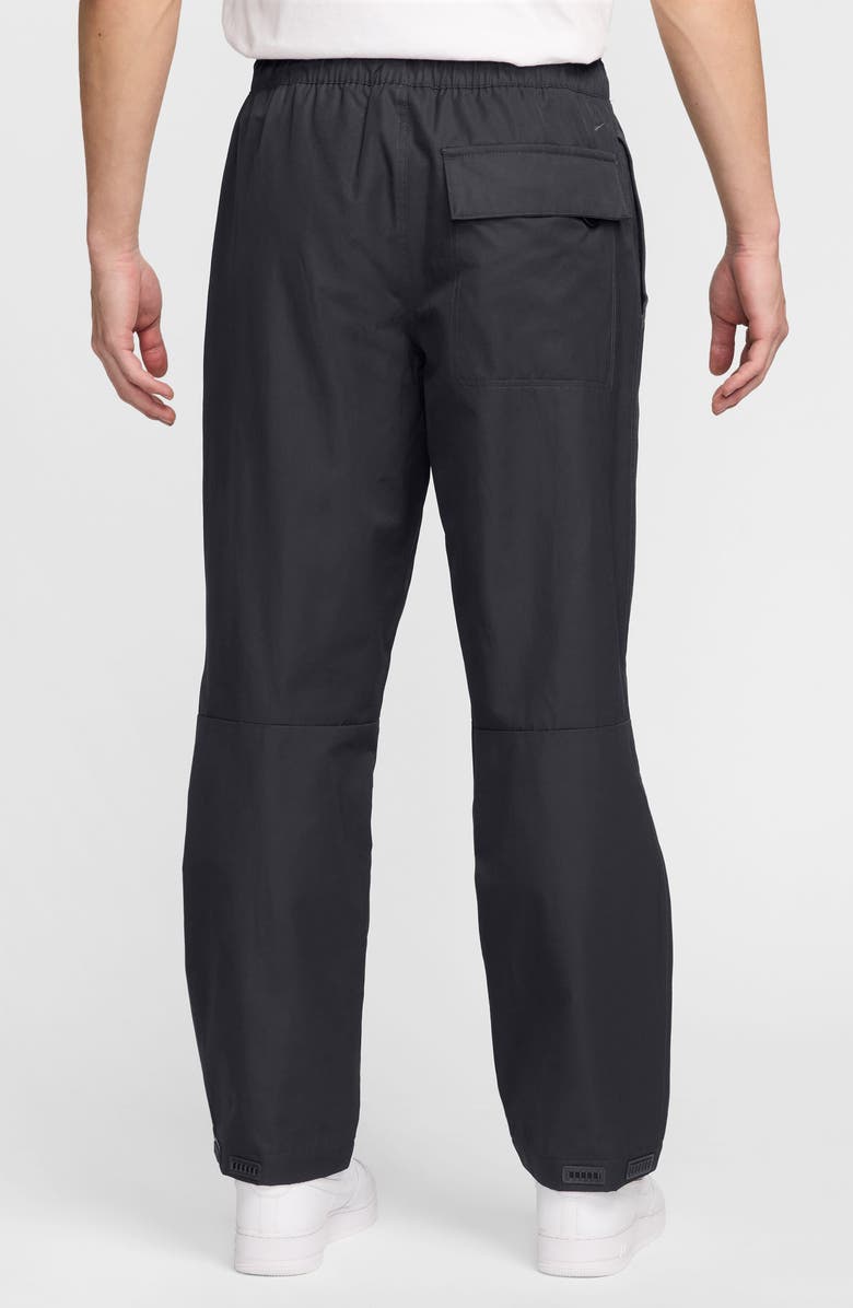 Nike Tech Woven Flat Front Pants, Alternate, color, 060 Anthra/Black