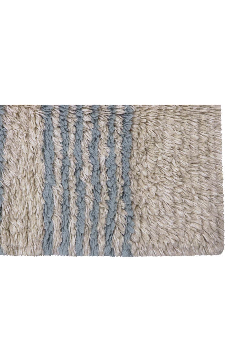 Lorena Canals Woolable Sun Rays Wool Area Rug, Alternate, color, Brown Tones