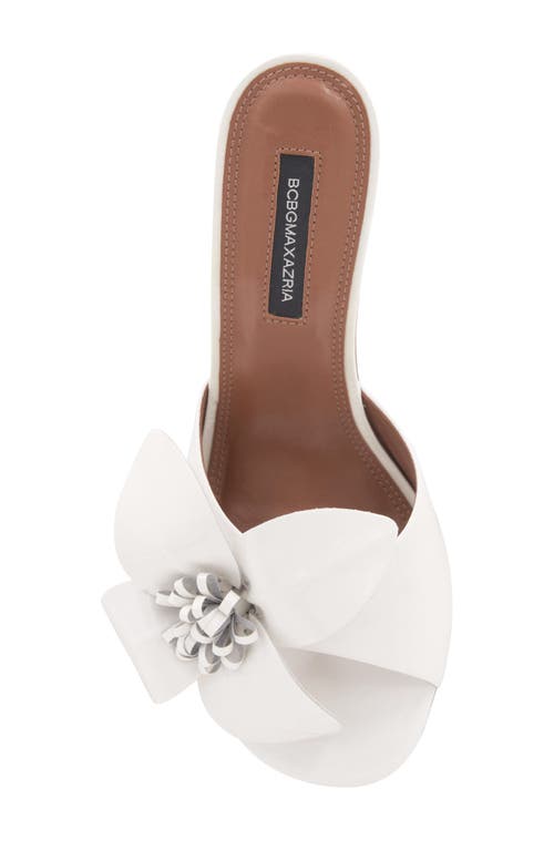 Bcbg Aeryn Slide Sandal In White