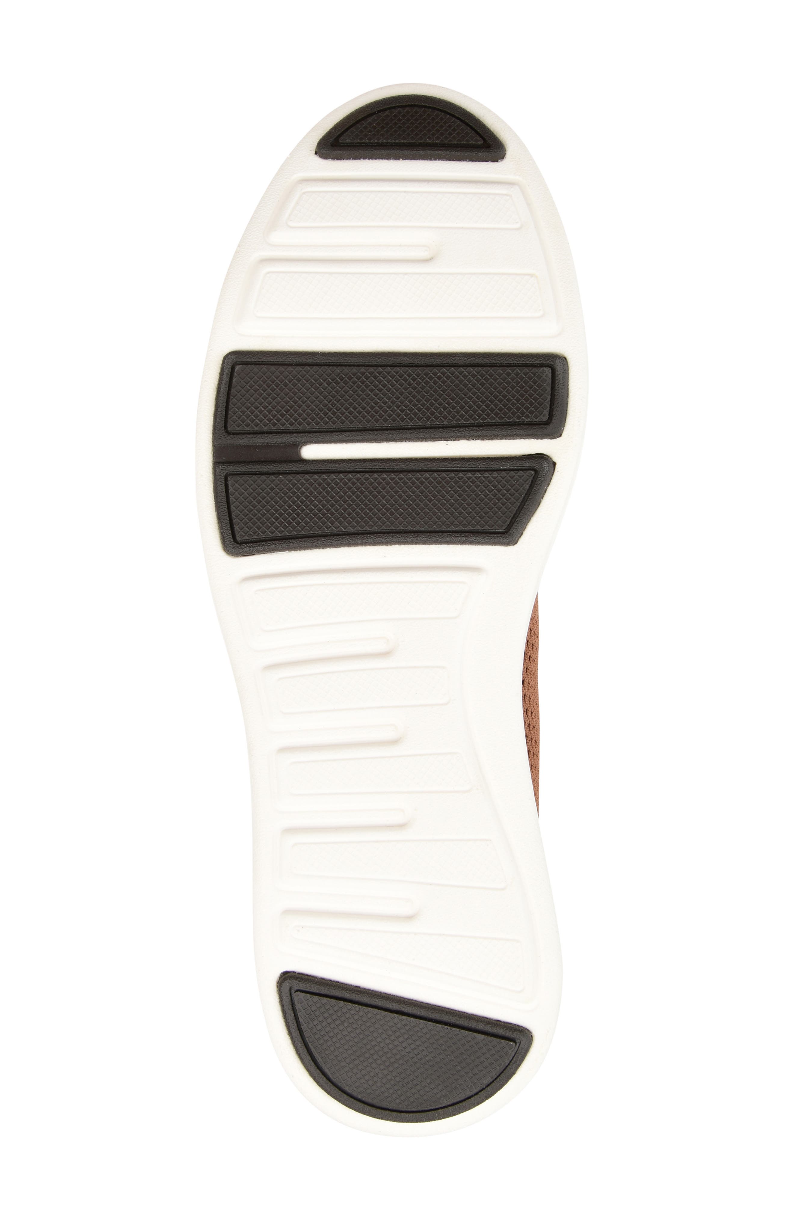 Novak Knit Derby Sneaker - Wide Width, Alternate, color, BROWN