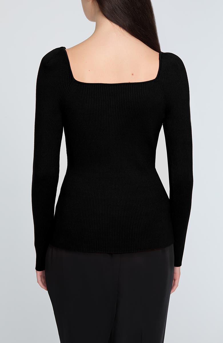Elie Tahari The Soraya Rib Sweater, Alternate, color, 