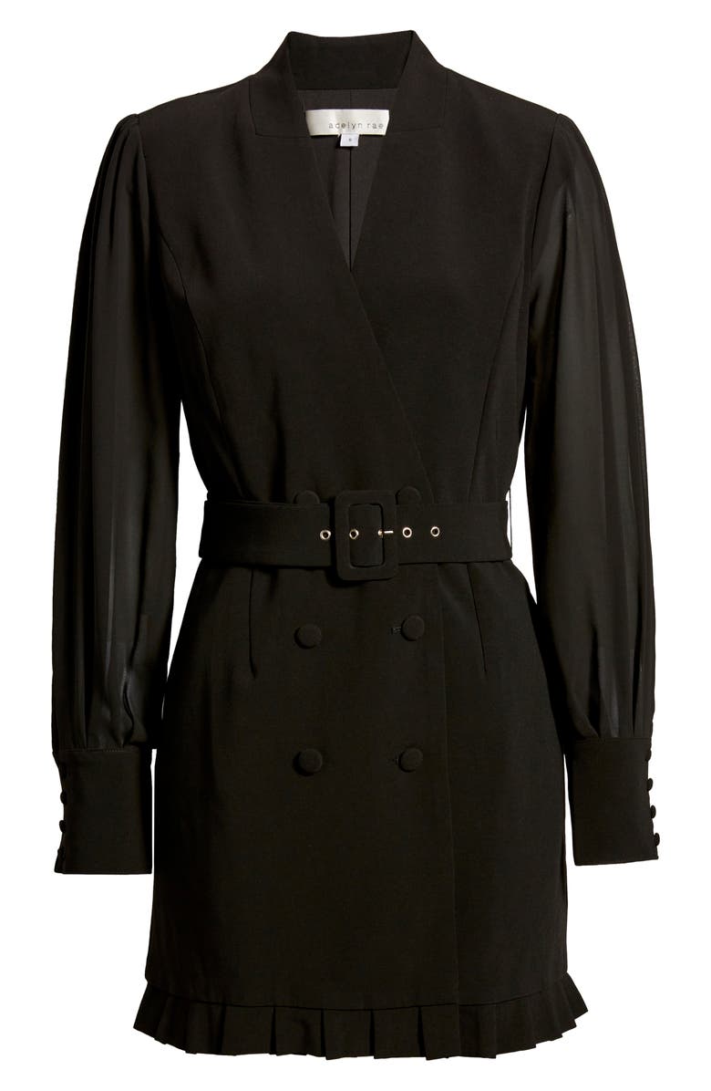 Adelyn Rae Ayva Long Sleeve Blazer Minidress, Alternate, color,