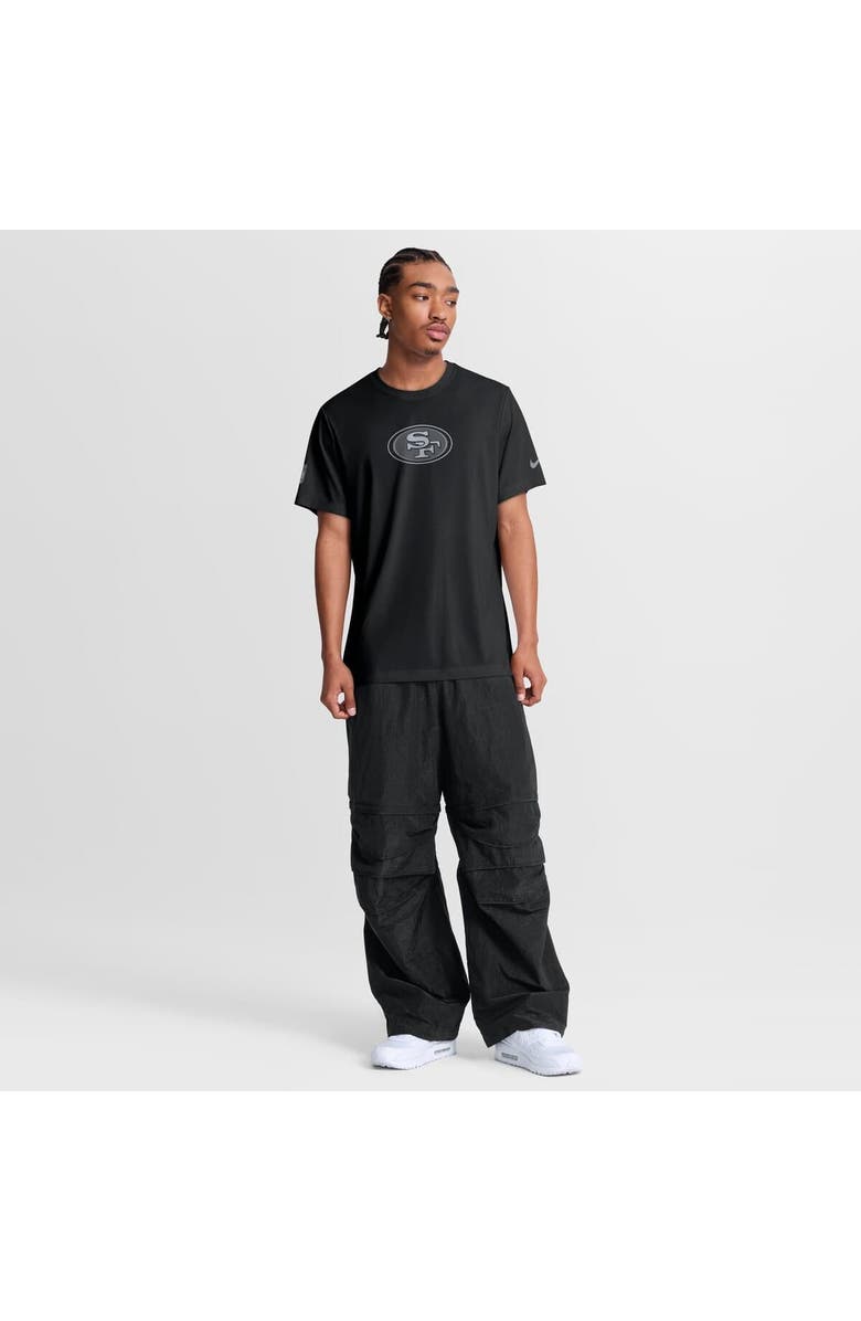 Nike Men's Nike Black San Francisco 49ers Sideline Lead The Charge Legend Dri-FIT T-Shirt, Alternate, color, Black
