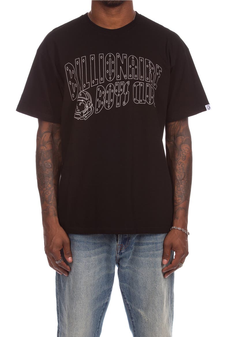 Stores Graphic T-Shirt, Main, color, BLACK