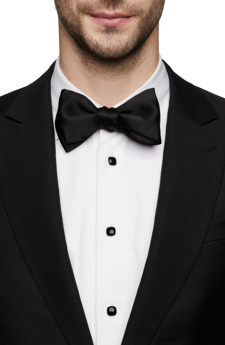 David Yurman Streamline<sup>®</sup> Cushion Tuxedo Studs, Sterling Silver with Black Onyx, Alternate, color, Black