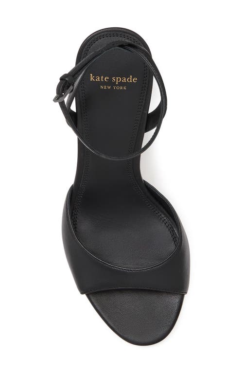 Shop Kate Spade New York Heart Ankle Strap Sandal In Black