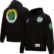 Mitchell & Ness Men's Mitchell & Ness Black Boston Celtics Hardwood Classics Blackout Collection Pullover Hoodie