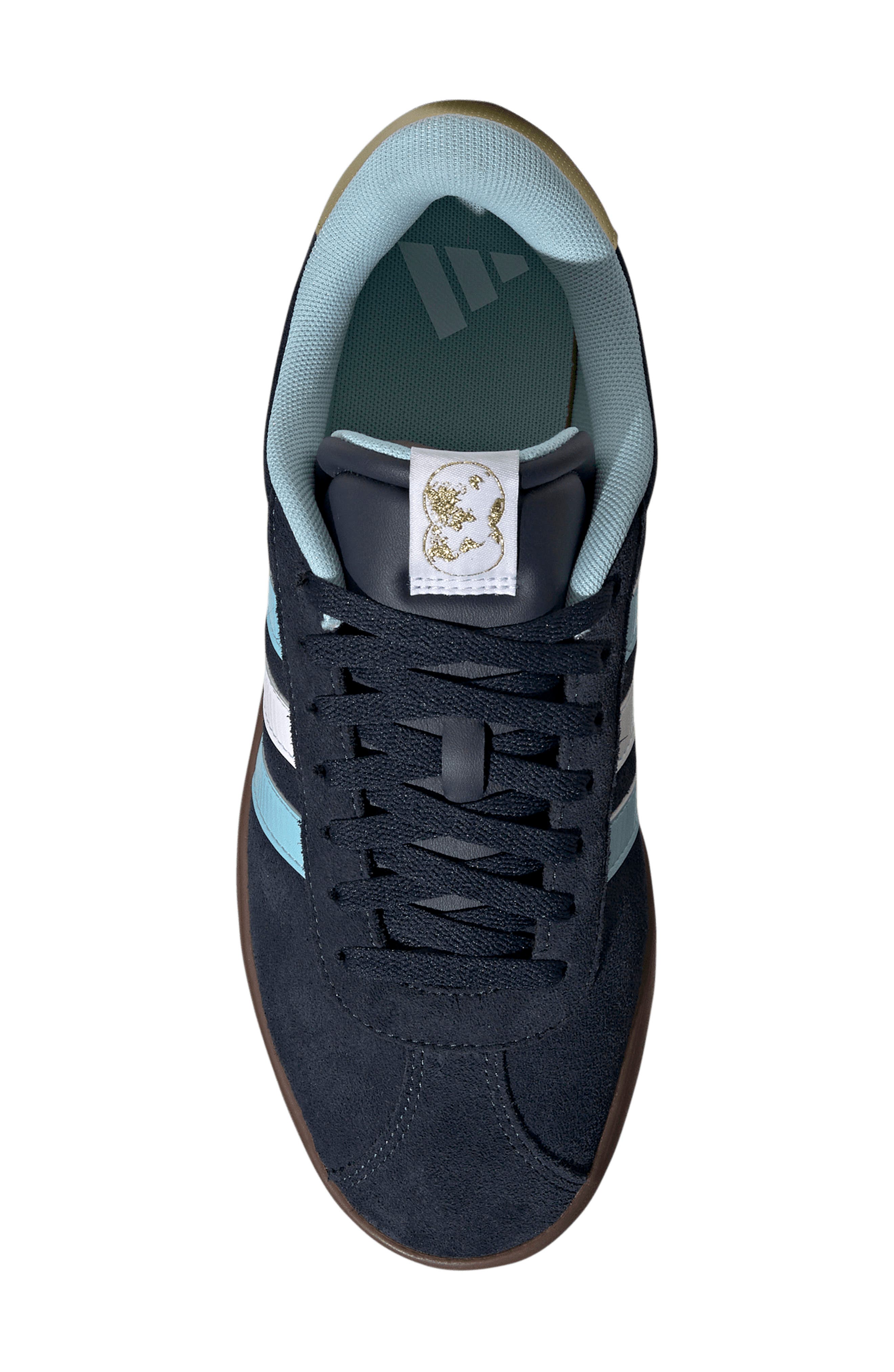 adidas VL Court 3.0 Sneaker, Alternate, color, Night Navy/ Icey Blue/ White