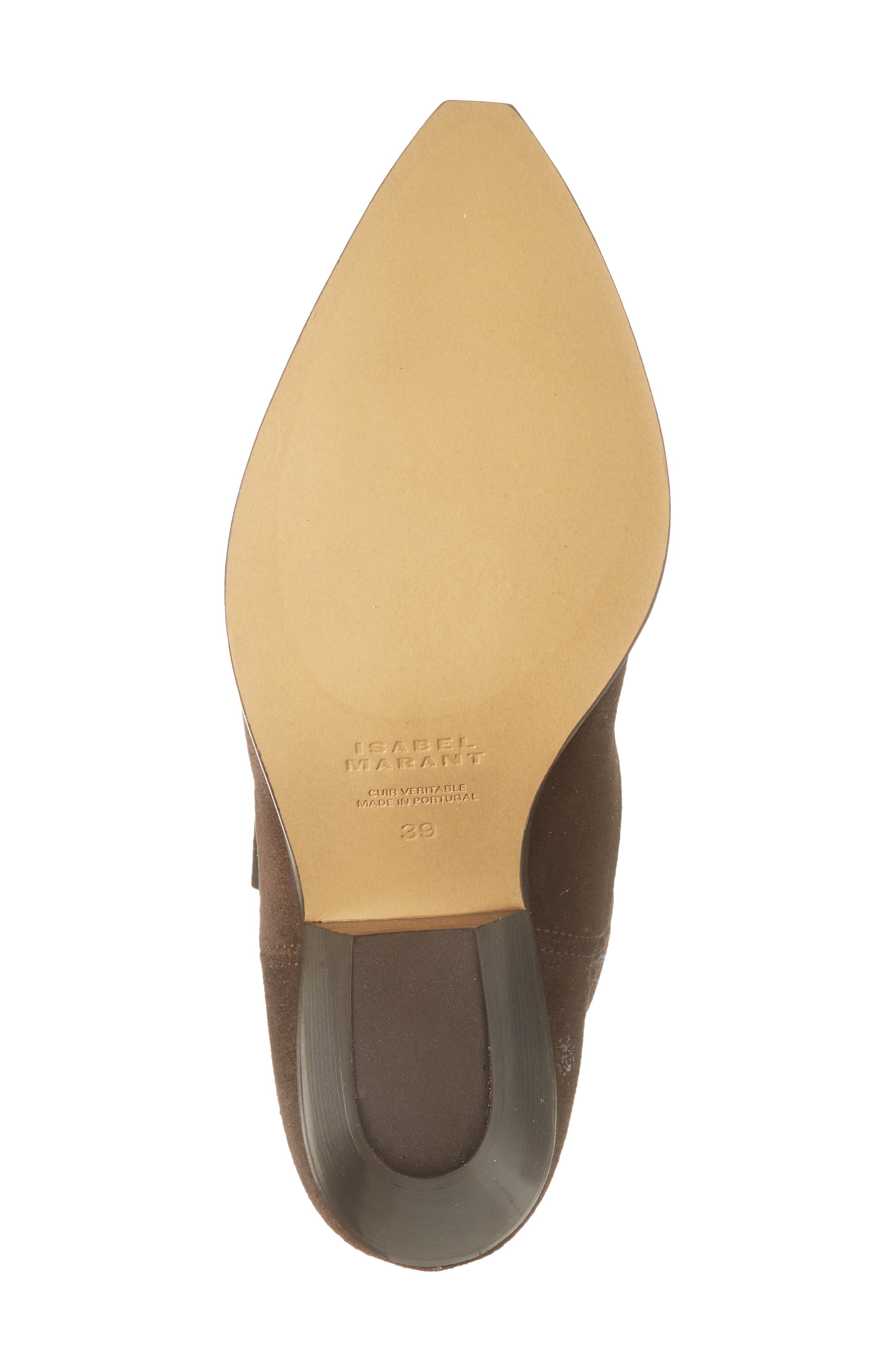 Isabel Marant Duerto Western Boot, Alternate, color, Chocolate