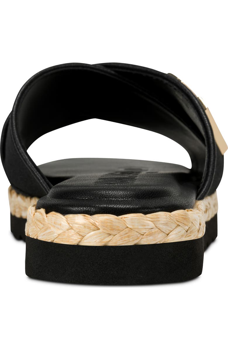 KARL LAGERFELD PARIS Catherine Slide Sandal, Alternate, color, Black