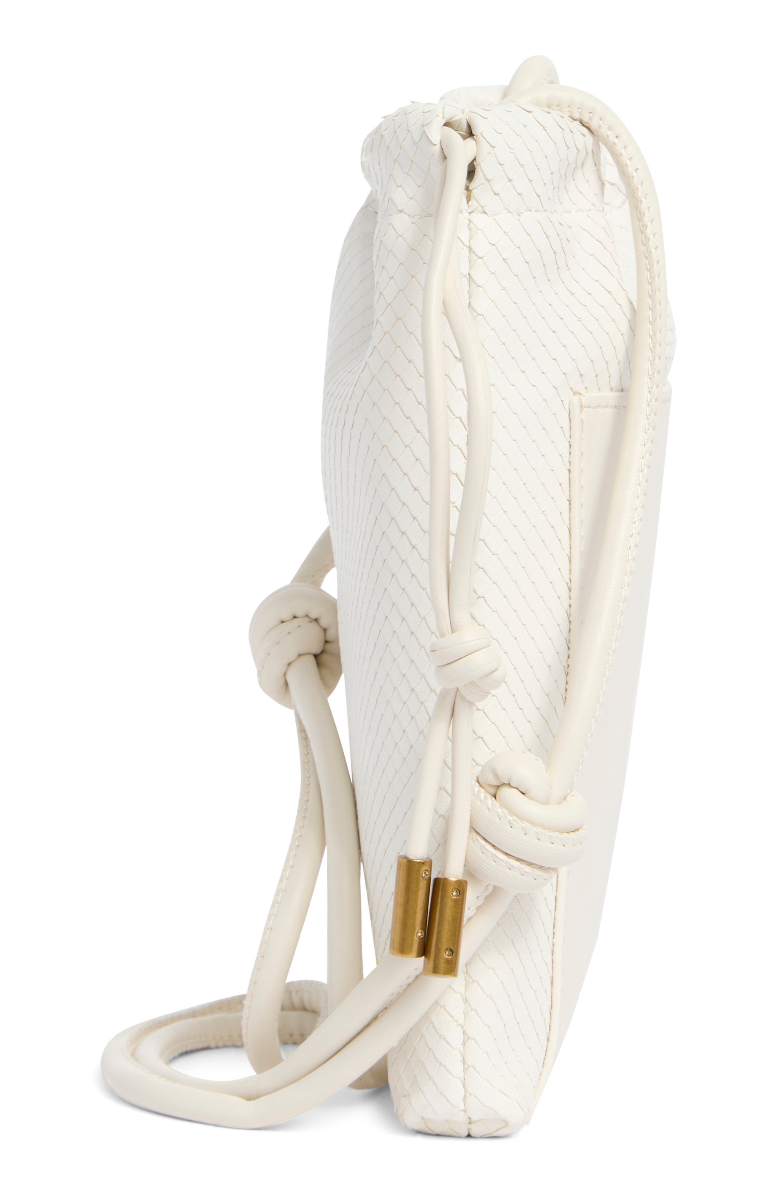 Dolce Vita Evie Bucket Crossbody Bag, Alternate, color, White