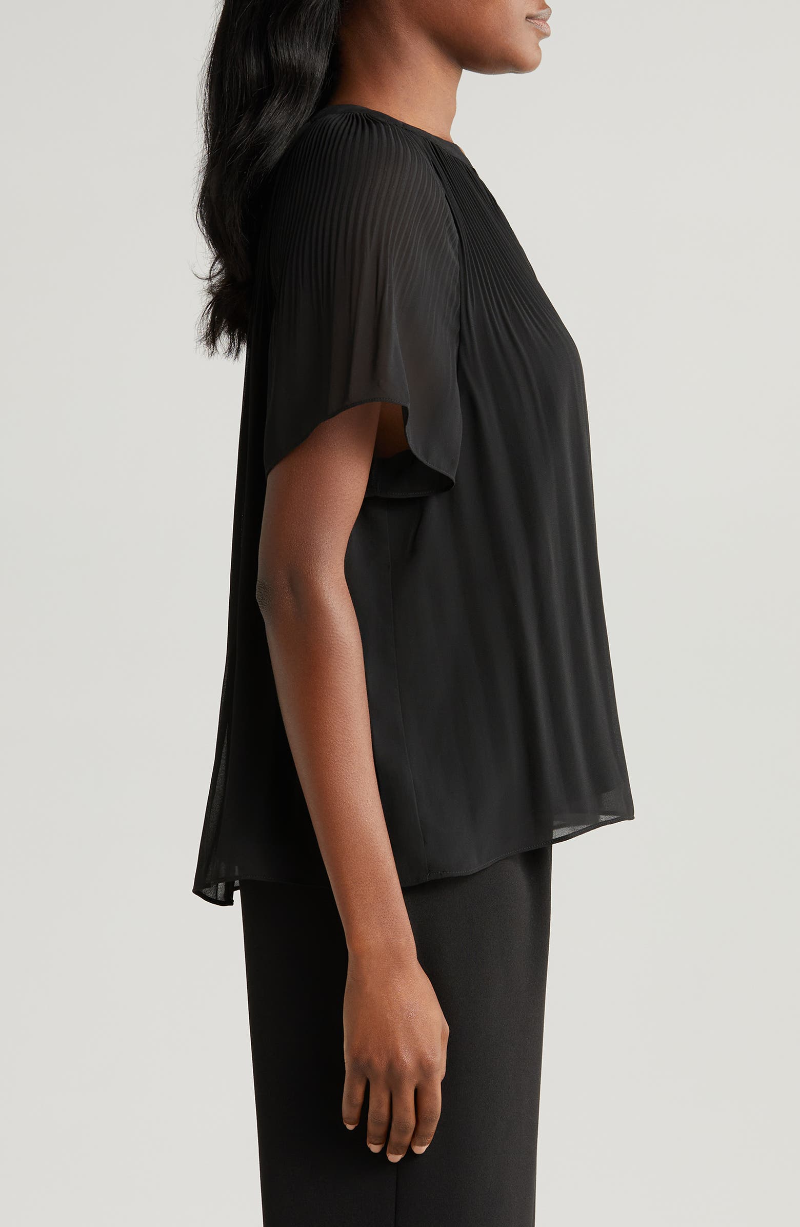 Halogen® Release Pleat Blouse | Nordstrom