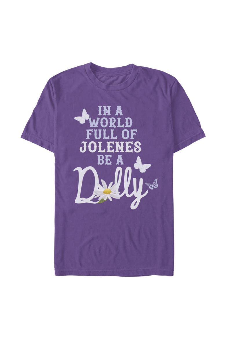 Men's In A World Full of Butterflies Short Sleeve T-Shirt, Main, color, Purple