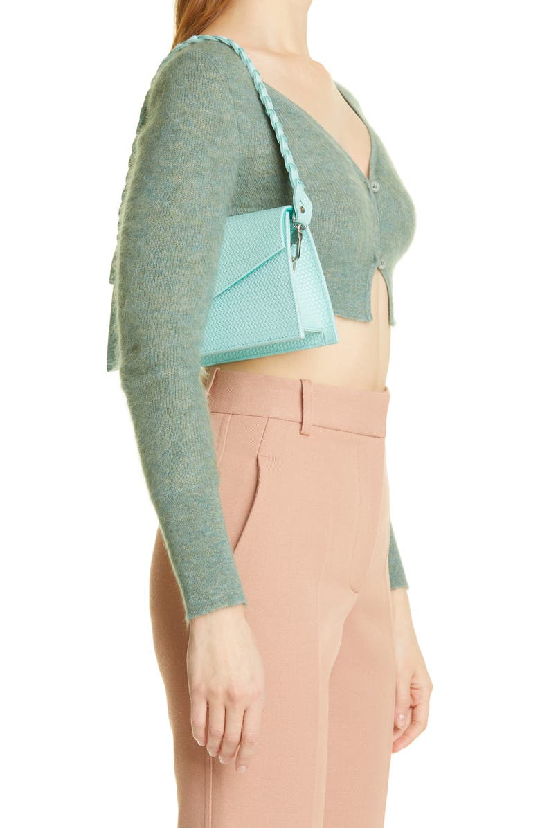 Anima Iris Zaya Woven Leather Shoulder Bag, Alternate, color,