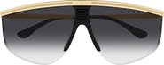 Chloé CH0415S 65mm Oversize Gradient Shield Sunglasses