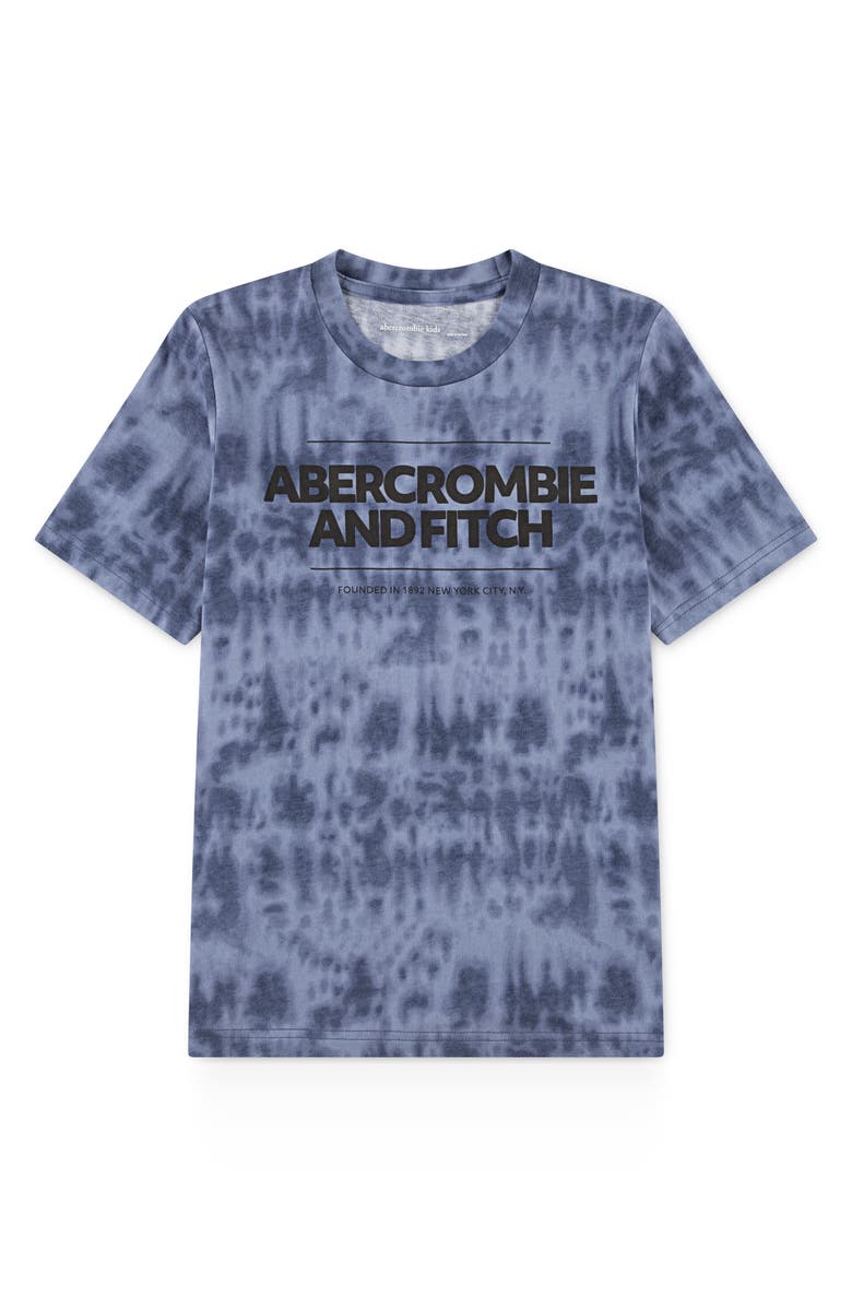 abercrombie kids Kids' Cinder Block Graphic T-Shirt, Main, color, Castlerock