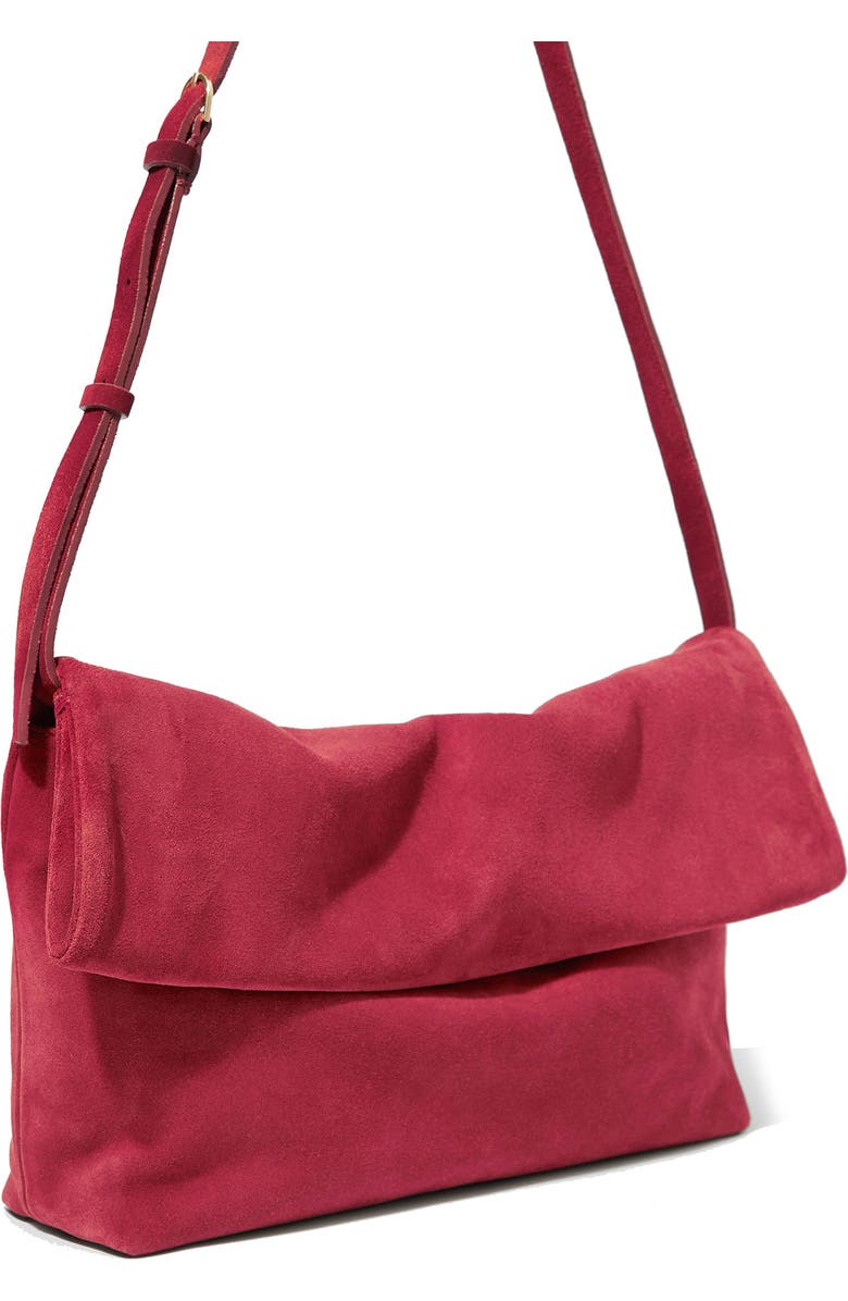 & Other Stories Suede Clutch, Alternate, color,