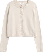 Splendid Amber Cropped Cardigan