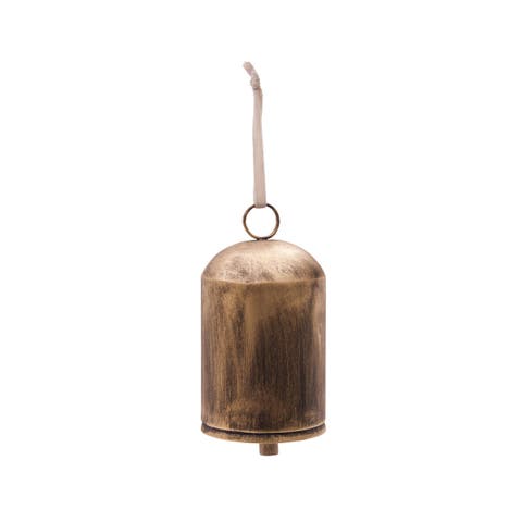 Bell Oversized Brass Christmas Tree Ornament