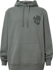 AllSaints Orlando Logo Cotton Graphic Hoodie