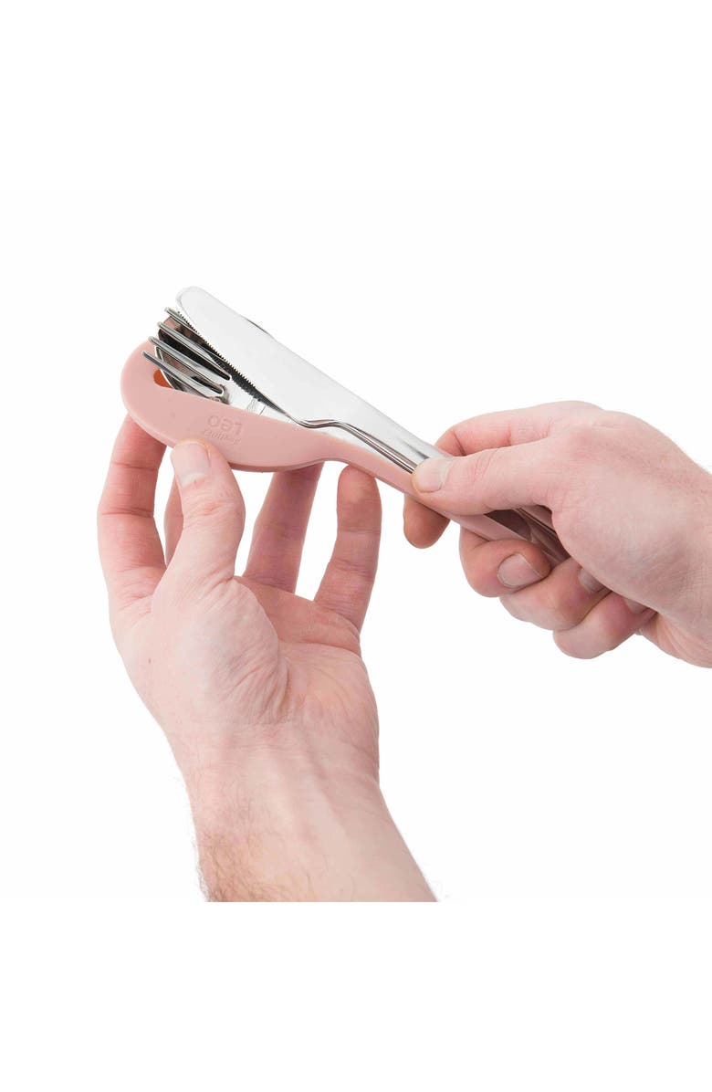 BergHOFF 10-Piece Travel Flatware & Bamboo Utensil Set, Alternate, color, Multicolor