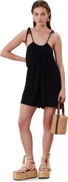 Gottex Beach Life Solena Crêpe High Neck Romper Cover-Up