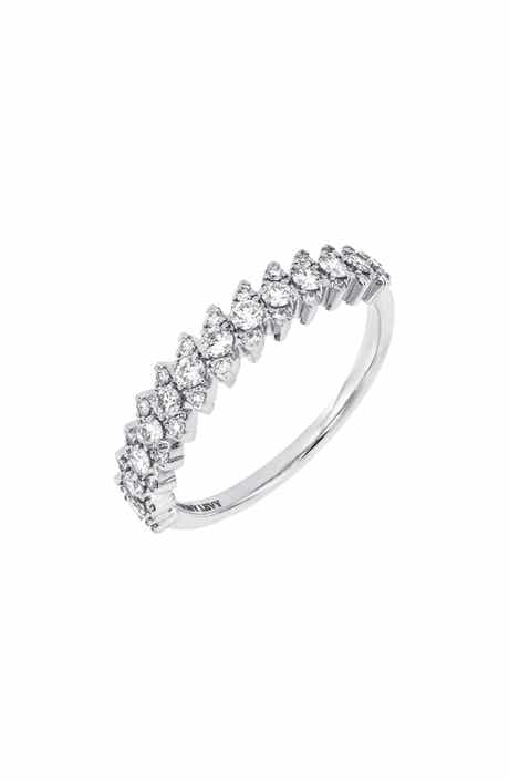 Bony Levy 18K White Gold Diamond Stackable Ring