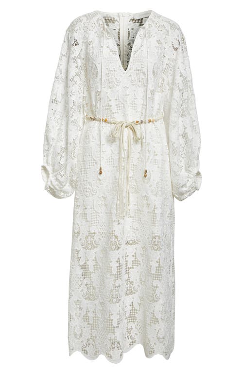 Zimmermann Coco Lace Midi Dress