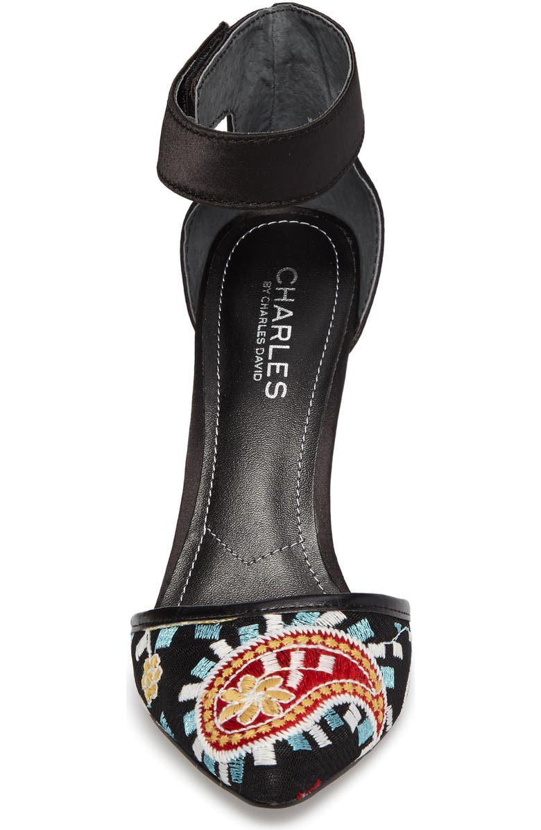 Charles by Charles David Pointer Pump, Alternate, color,