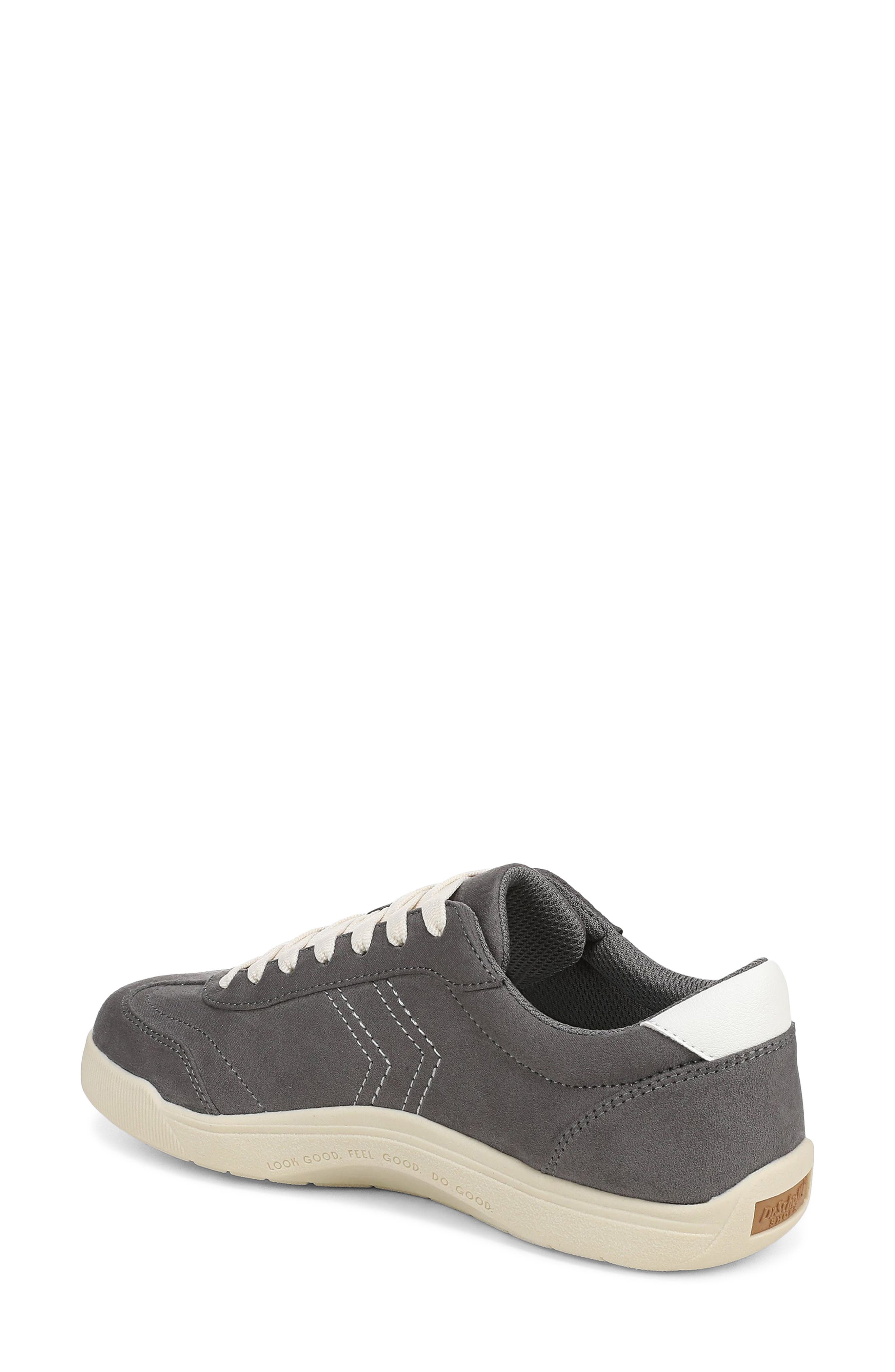 Be True Sneaker, Alternate, color, DARK SHADOW GREY MICROSUEDE