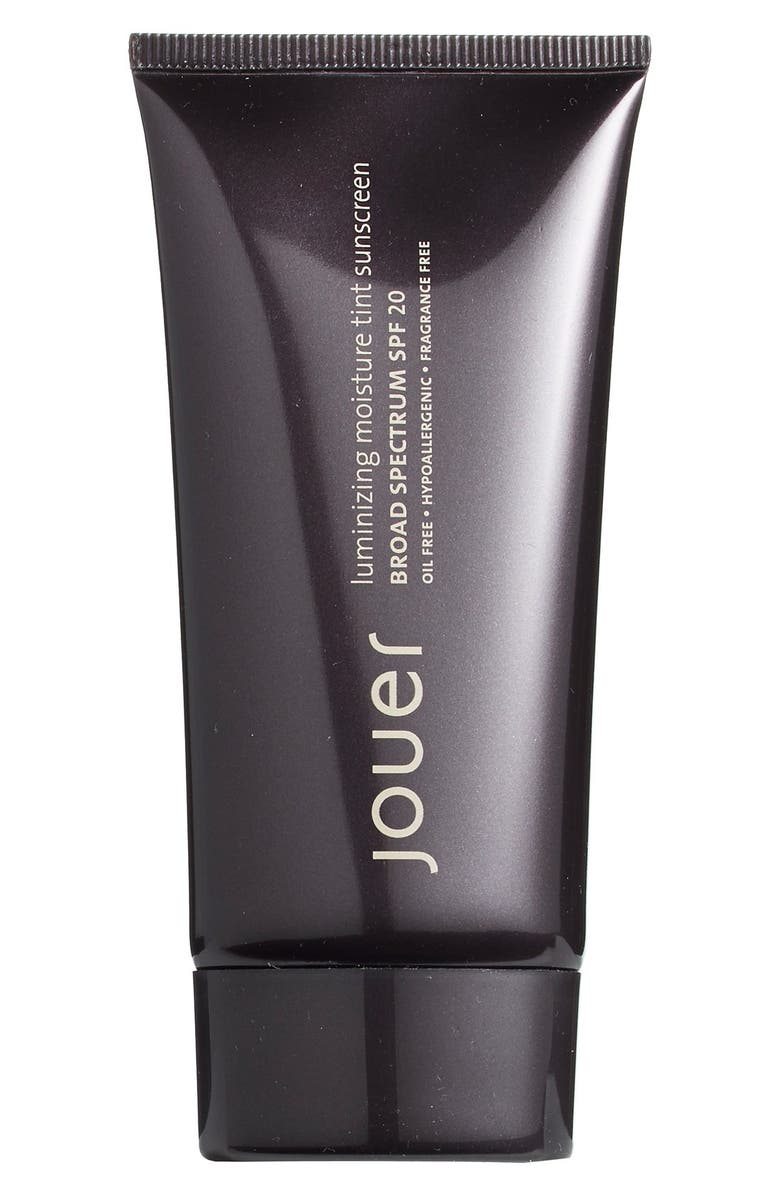 Jouer Luminizing Moisture Tint Sunscreen Broad Spectrum SPF 20, Main, color,
