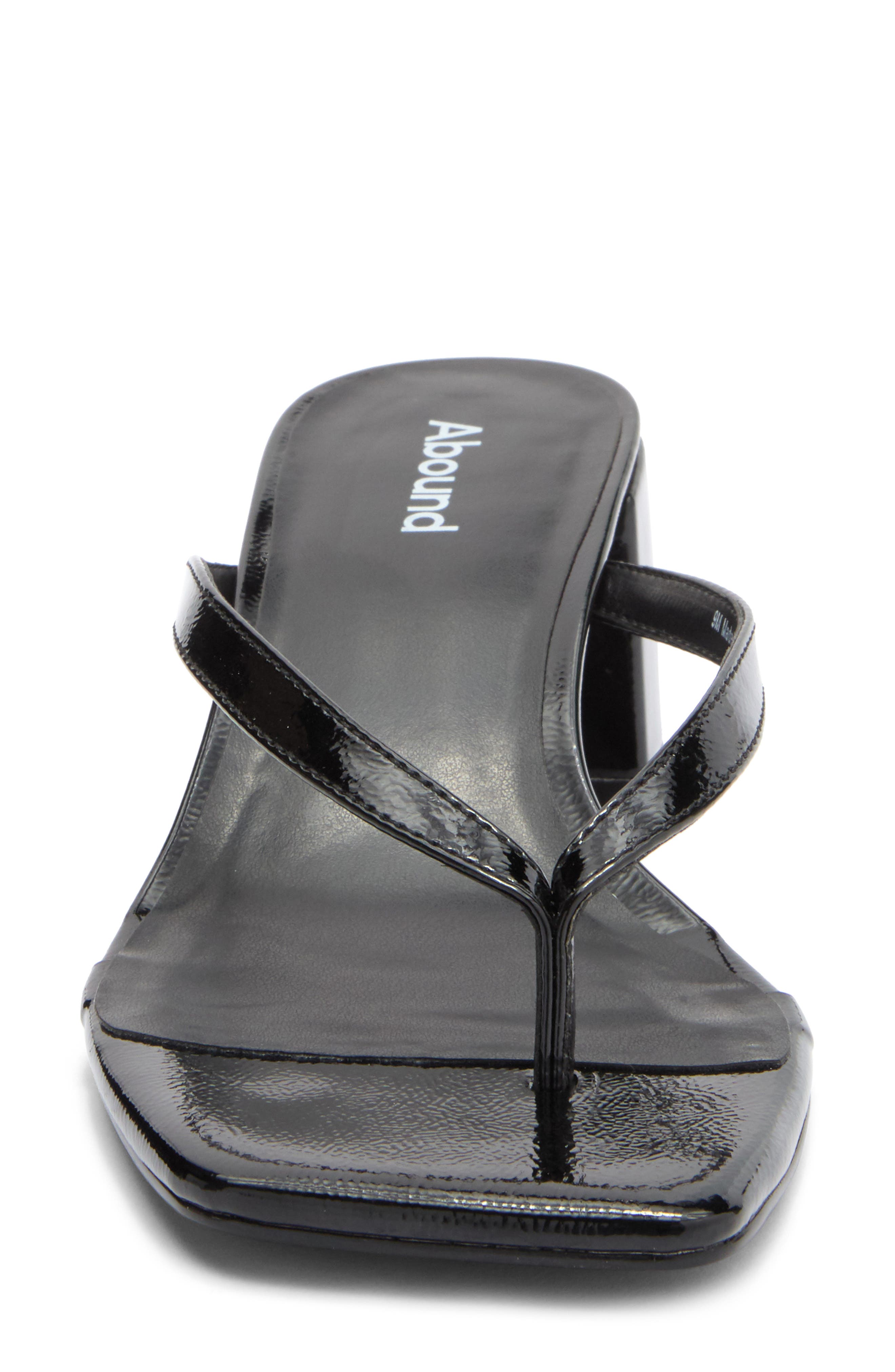 Abound Blayne Block Heel Sandal, Alternate, color, Black