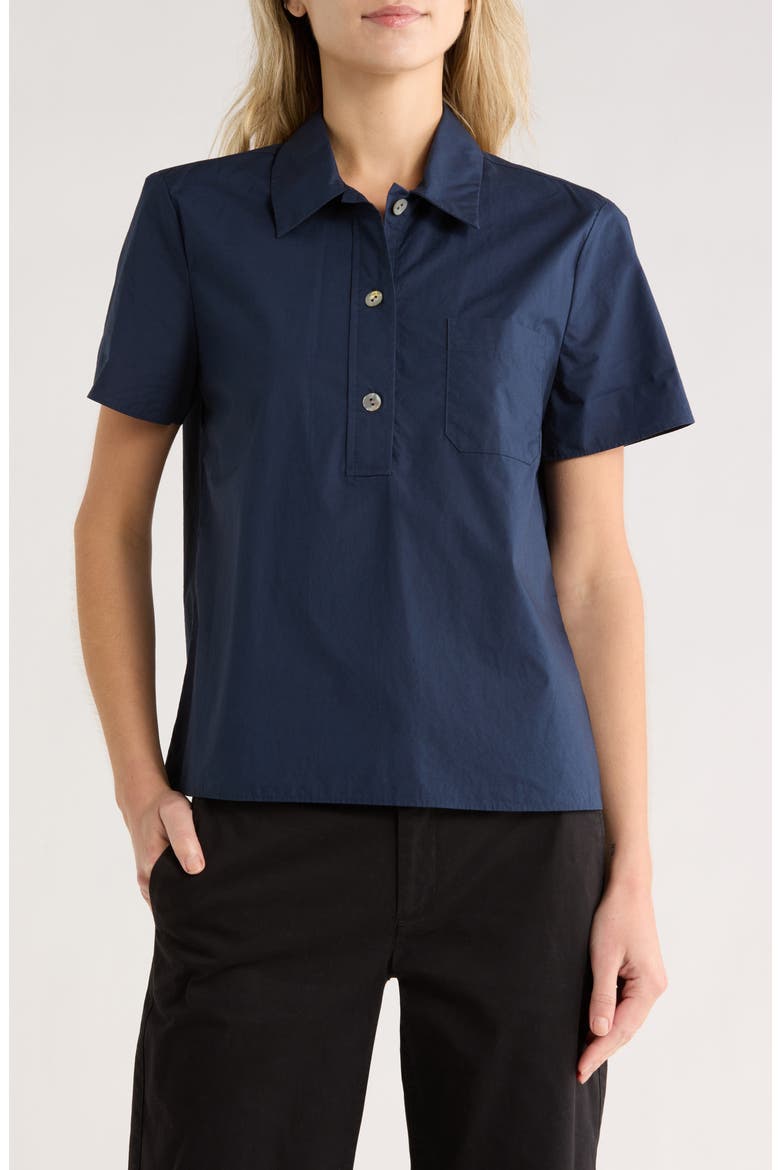 Cotton Polo, Main, color, COASTAL