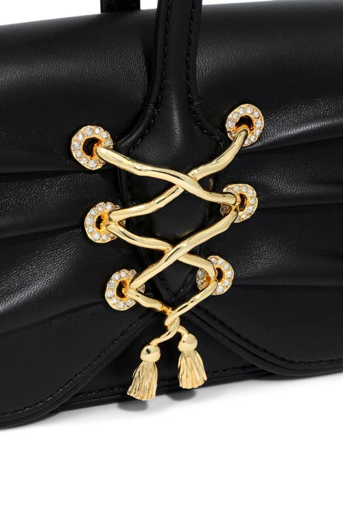 ALEXIS BITTAR ALEXIS BITTAR LACE-UP LEATHER WRISTLET